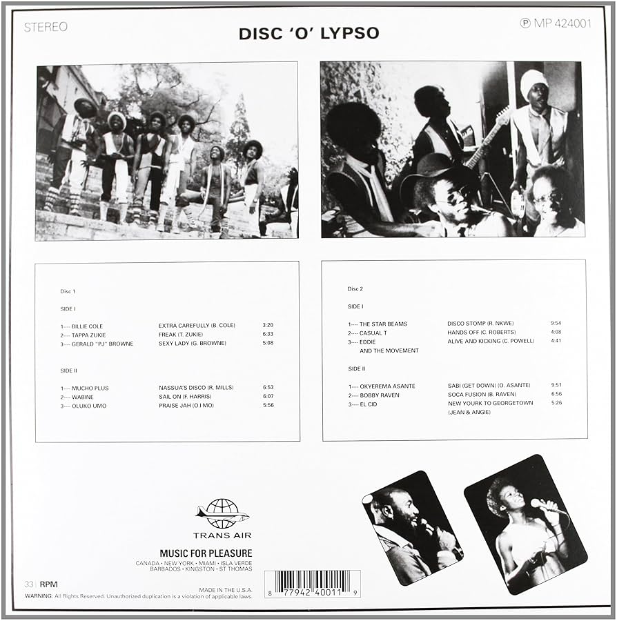 Amazon.co.jp: Disc 'o' Lypso [12 inch Analog]: ミュージック